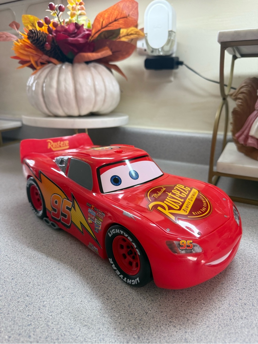 Disney Pixar Cars 20th Anniversary Lightning McQueen Popcorn Bucket